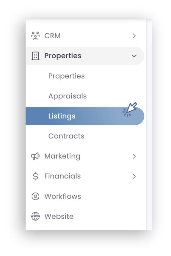 Click Properties > Listings.png